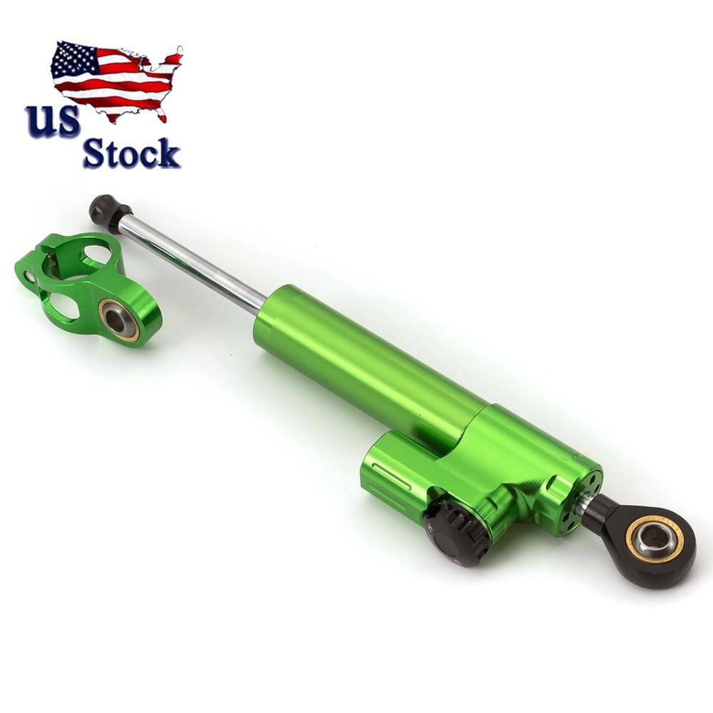 Universal CNC Steering Damper Motorcycle Stabilizer Linear Safety Control US