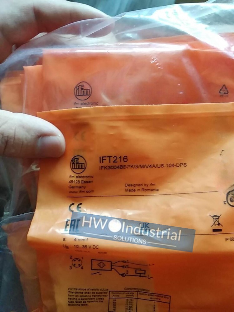 New 1PC IFT216 IFM Inductive Proximity Switch Sensor