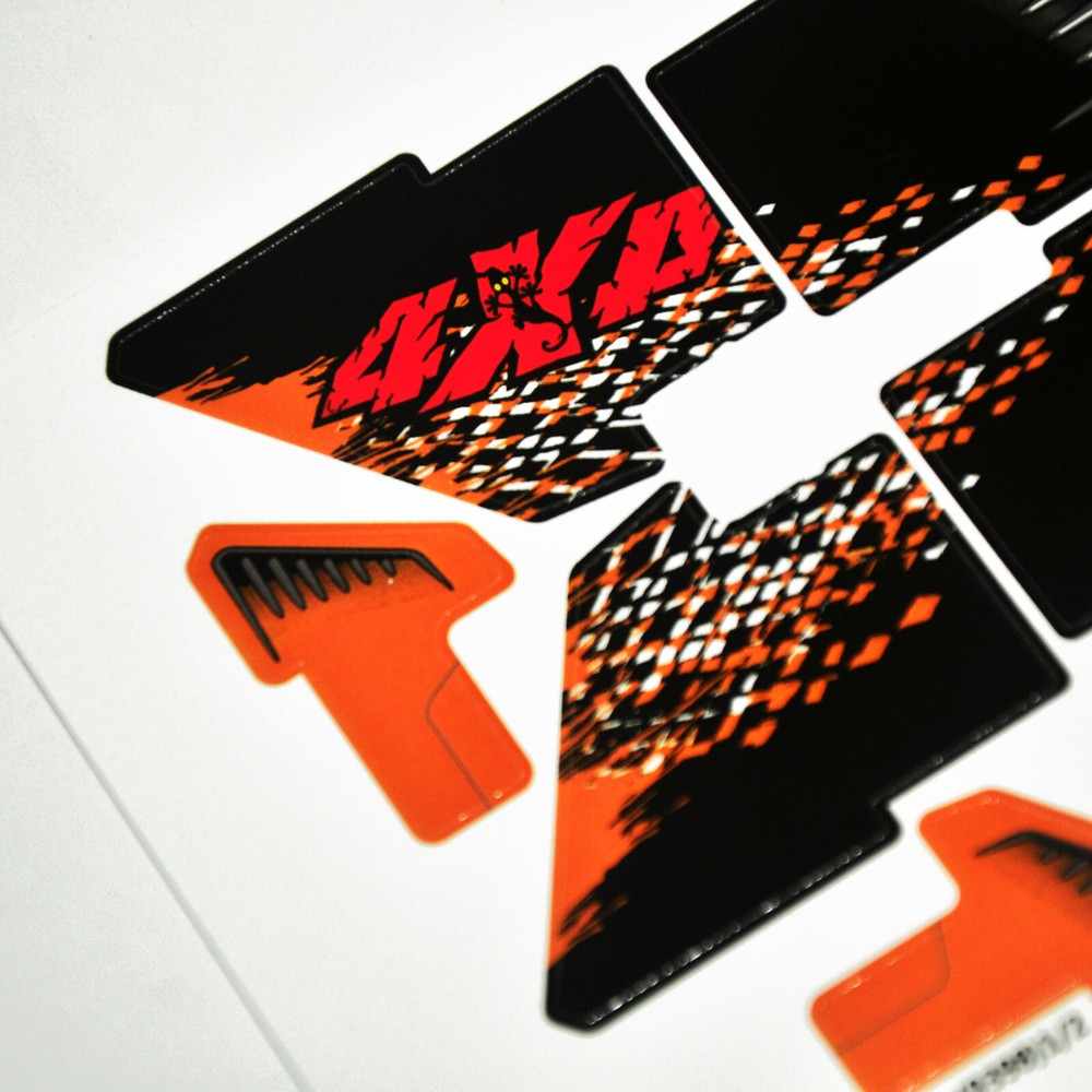 Replacement sticker for set 9398 Precut sticker