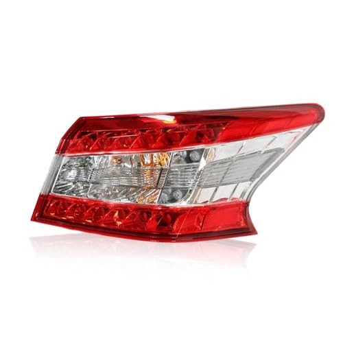 NI2805100 Outer Tail Light Assembly w/Bulbs Passenger Side Compatible with