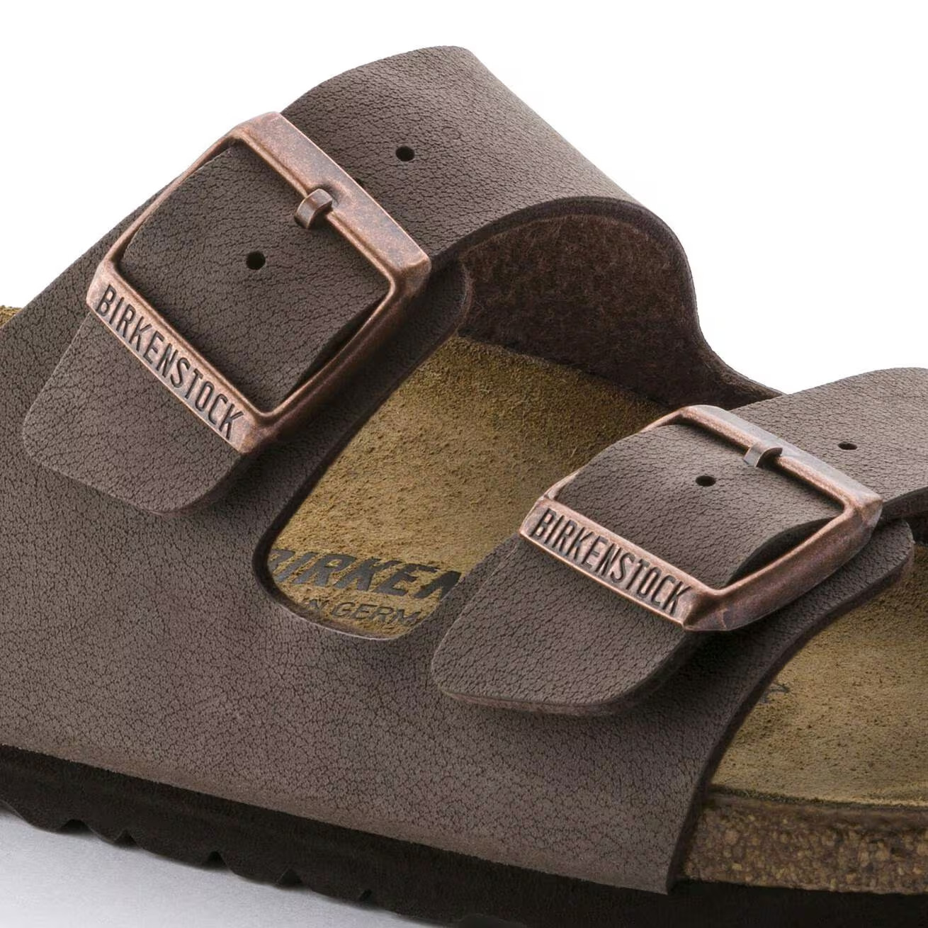 Birkenstock Arizona Suede Footbed Birkibuc Leather Unisex Sandals-All Size/Color