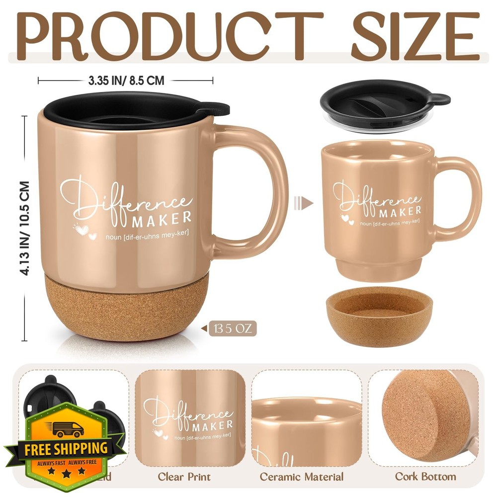 Vesici Difference Maker Gift Set - Mug Notebook Candle Pen