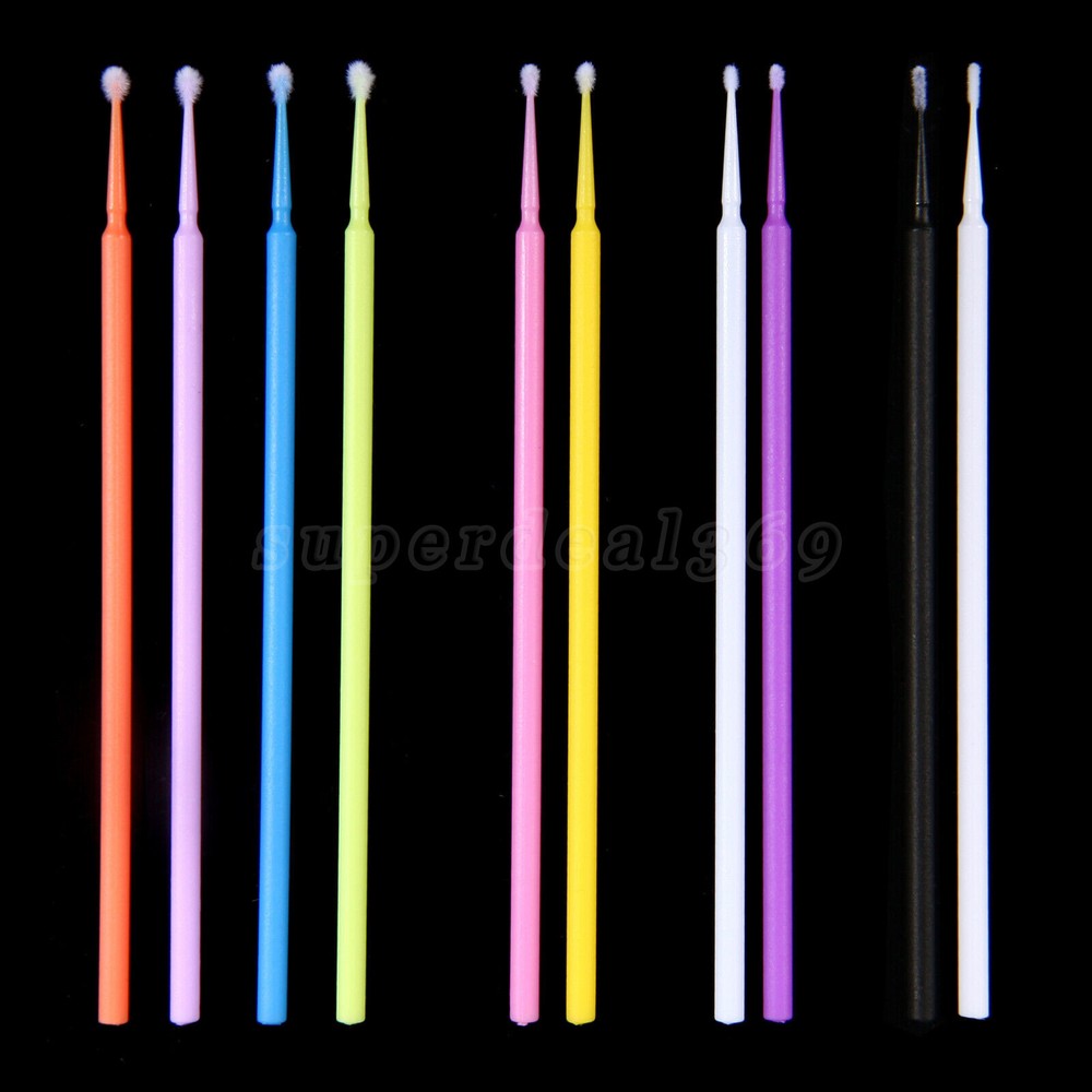 100pcs/pack Dental microbrush micro brush applicator tip regular/fine/ultrafine