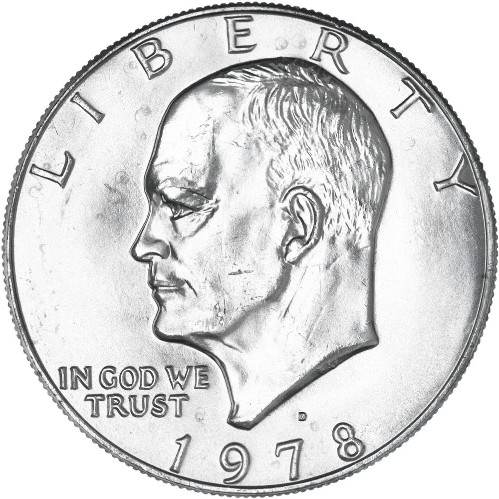 1978 D Eisenhower Dollar BU Ike US Mint Coin
