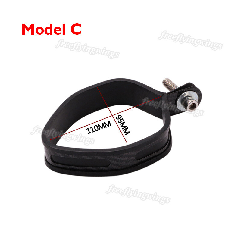 Universal Motorcycle Exhaust Muffler Tip Mounting Clamp Tip Hanger Strap Bracket
