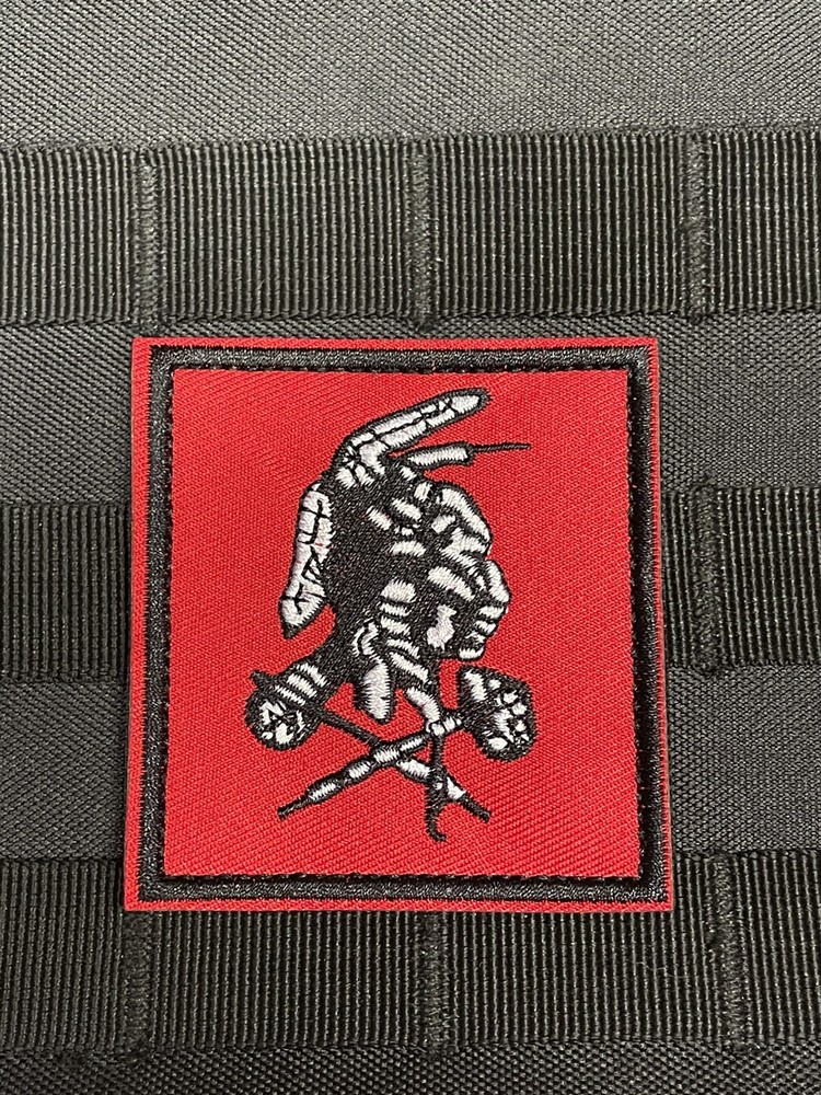 Seal Team 6 Red Squadron Patch DEVGRU Team Bin Laden Hook Loop Backing White