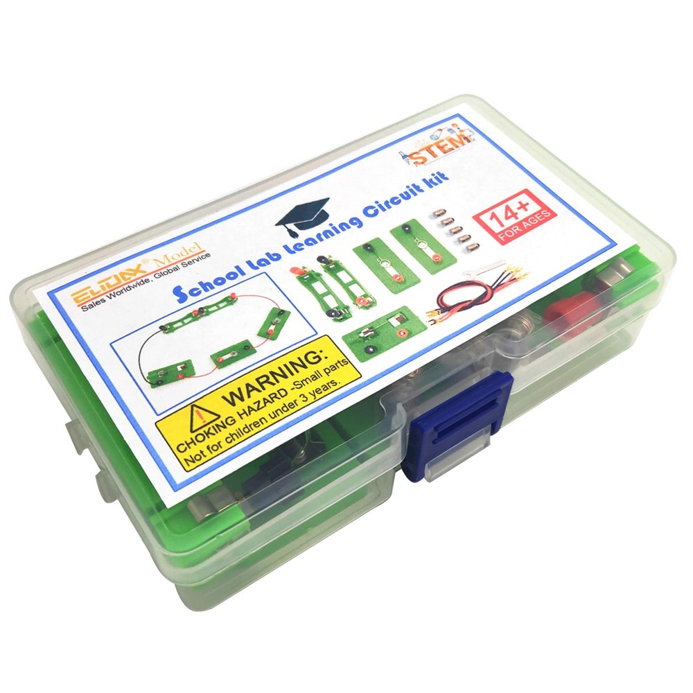 Physics Science Lab Learning Circuit kit,Electricity Experiment Set,Building ...