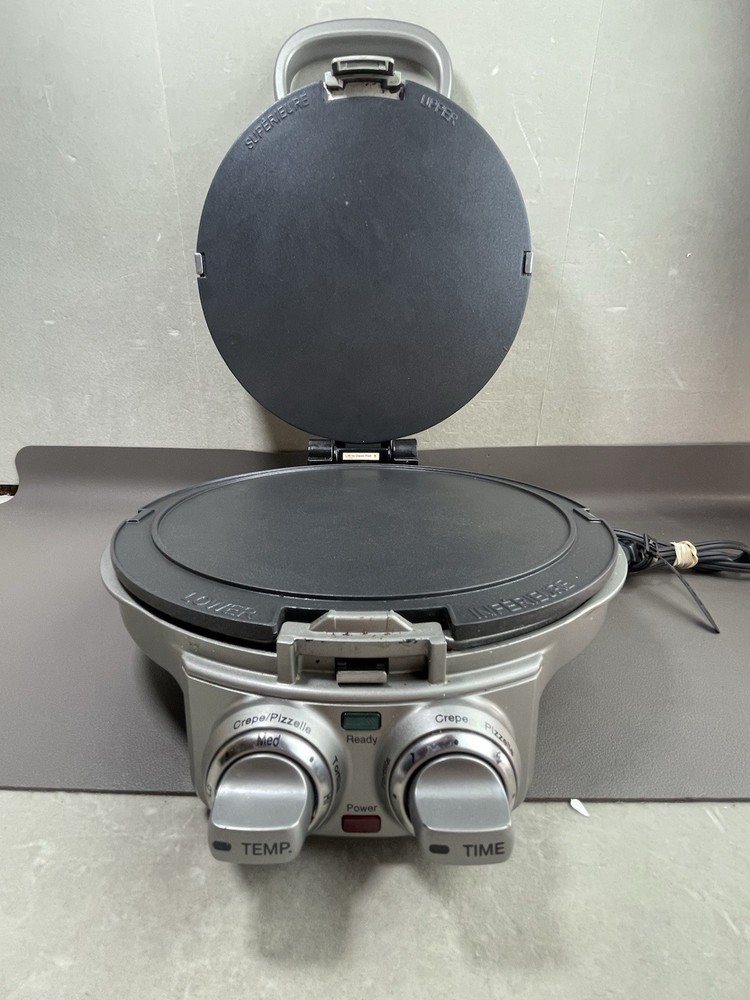 Cuisinart CPP-200 International Chef Crepe Pizzelle Pancake Plus Tested