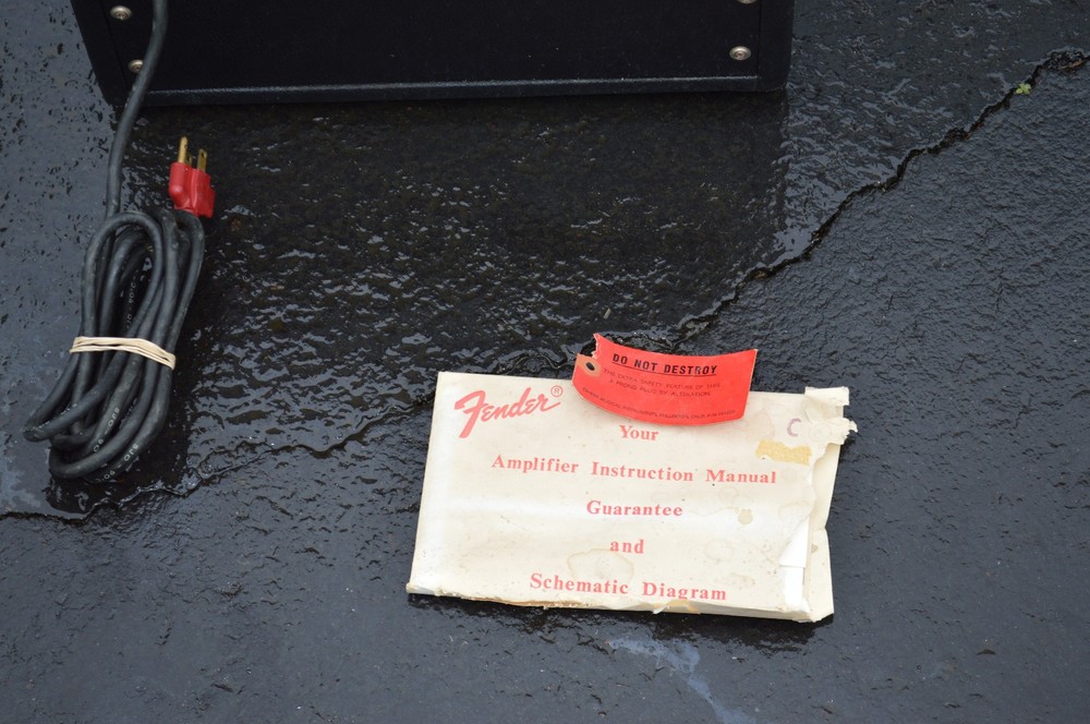 Fender Champ Tube Amp Amplifier