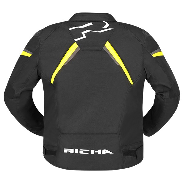 Richa Gotham 3 WP Textile Jacket - Black/Fluo