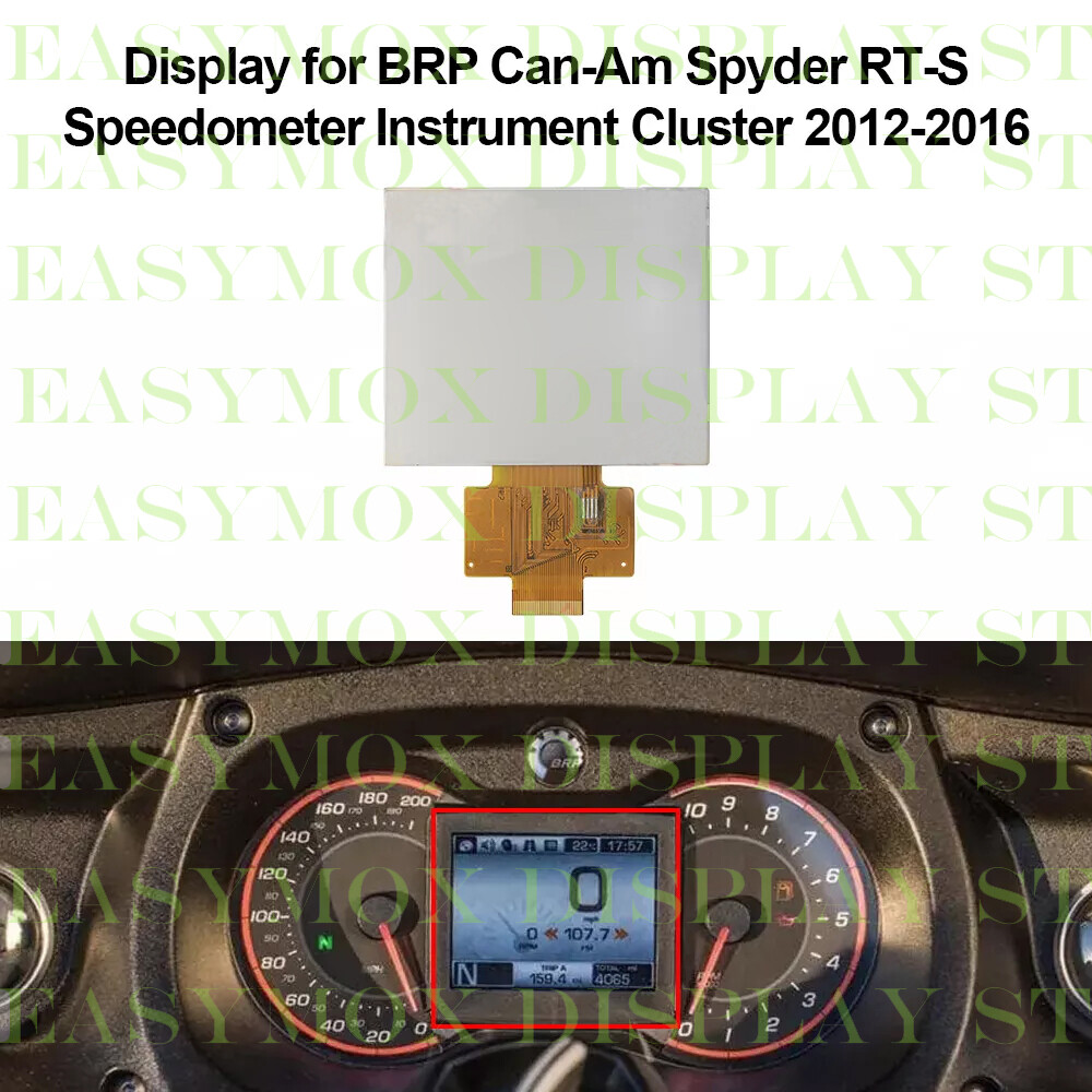 LCD Display Dashboard For Speedometer Gauge 2012-16 BRP Can-Am Spyder RT-S