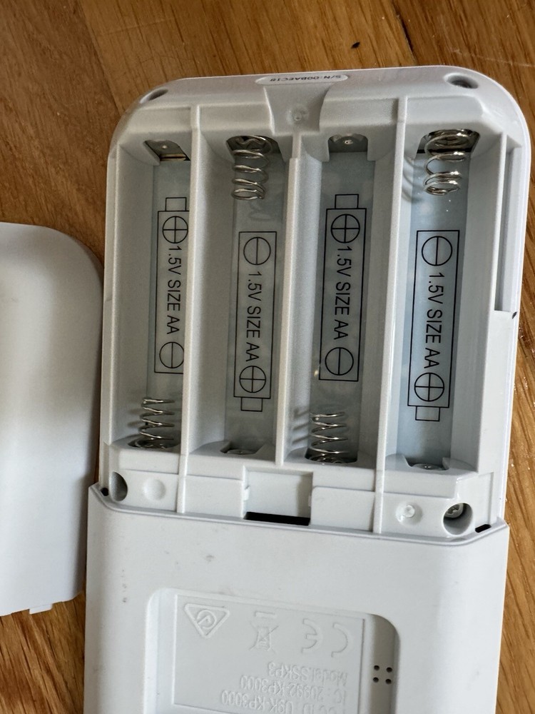 SimpliSafe SSKP3 Security Keypad White Wireless Only - Tested Works