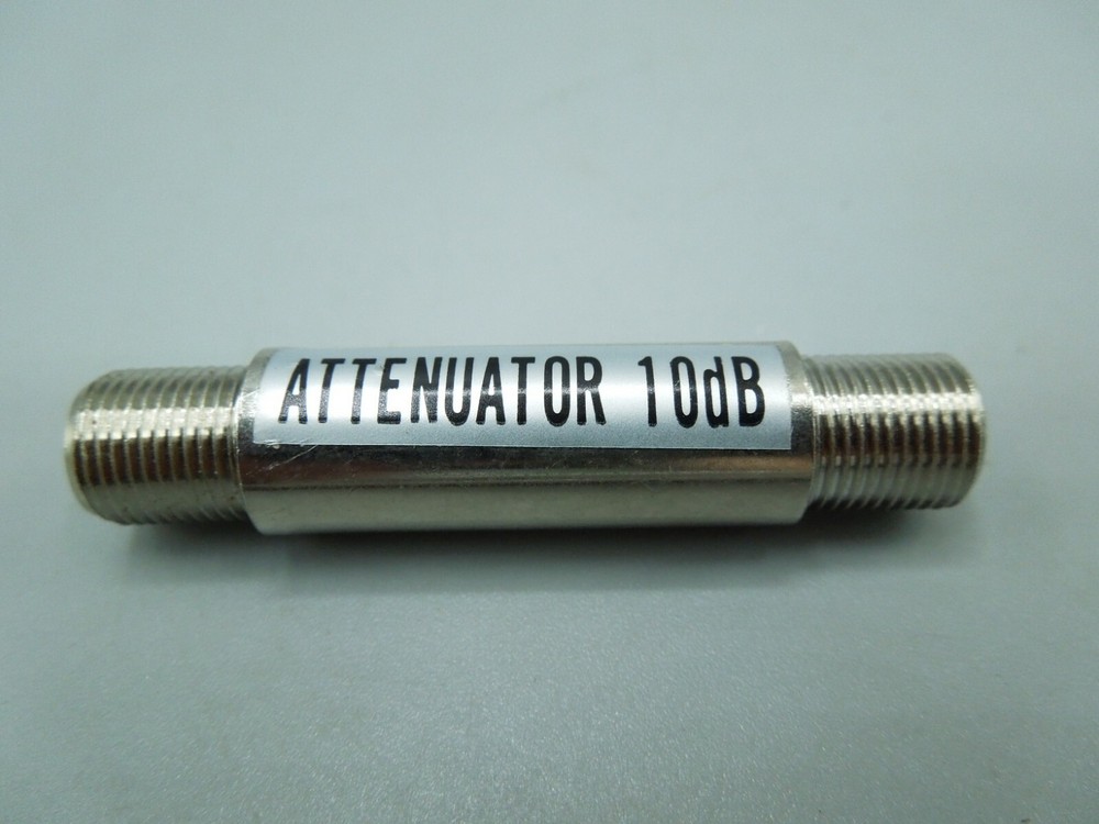 CABLE TV 10dB FIXED ATTENUATOR PAD CATV (QTY 5)