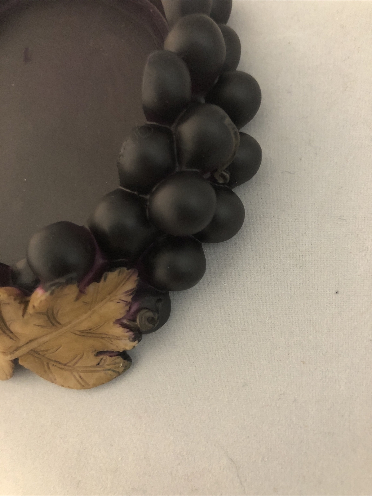 Miko Grape Glass & Bottle Mat/Coaster NEW