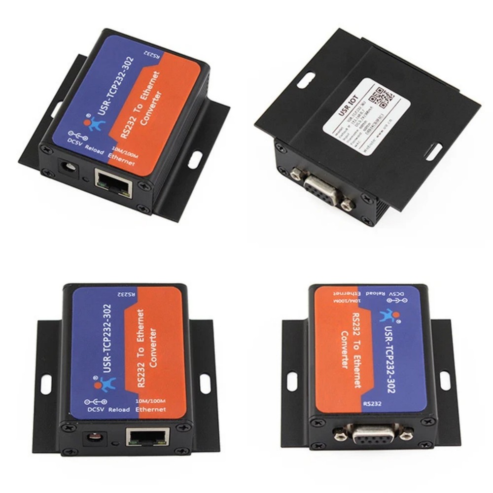 USR-TCP232-302 Serial RS232 to Ethernet TCP IP Server Module Ethernet Converter
