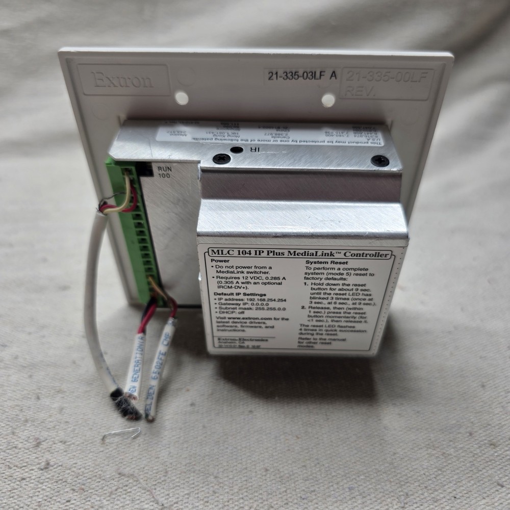 Extron Electronics MLC 104 IP Plus MediaLink Button Controller
