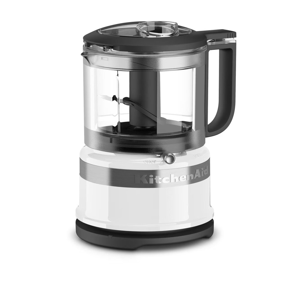 KitchenAid 3.5 Cup Mini Food Processor/Chopper, White, KFC3516