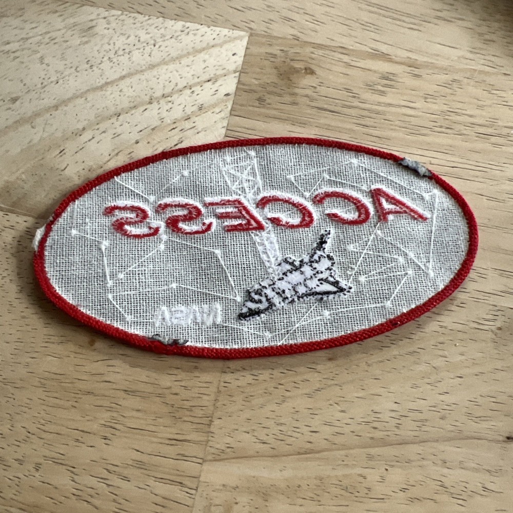NASA PATCH vtg ACCESS Advanced Communications Capabilities Exploration Science