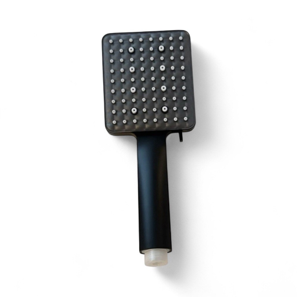 GRICH Handheld Shower Head with Wall Bracket Matte Black