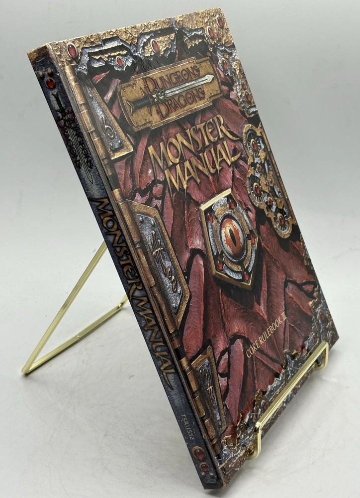 Monster Manual Dungeons & Dragons 3rd Edition Core Rulebook 3 Hard Back