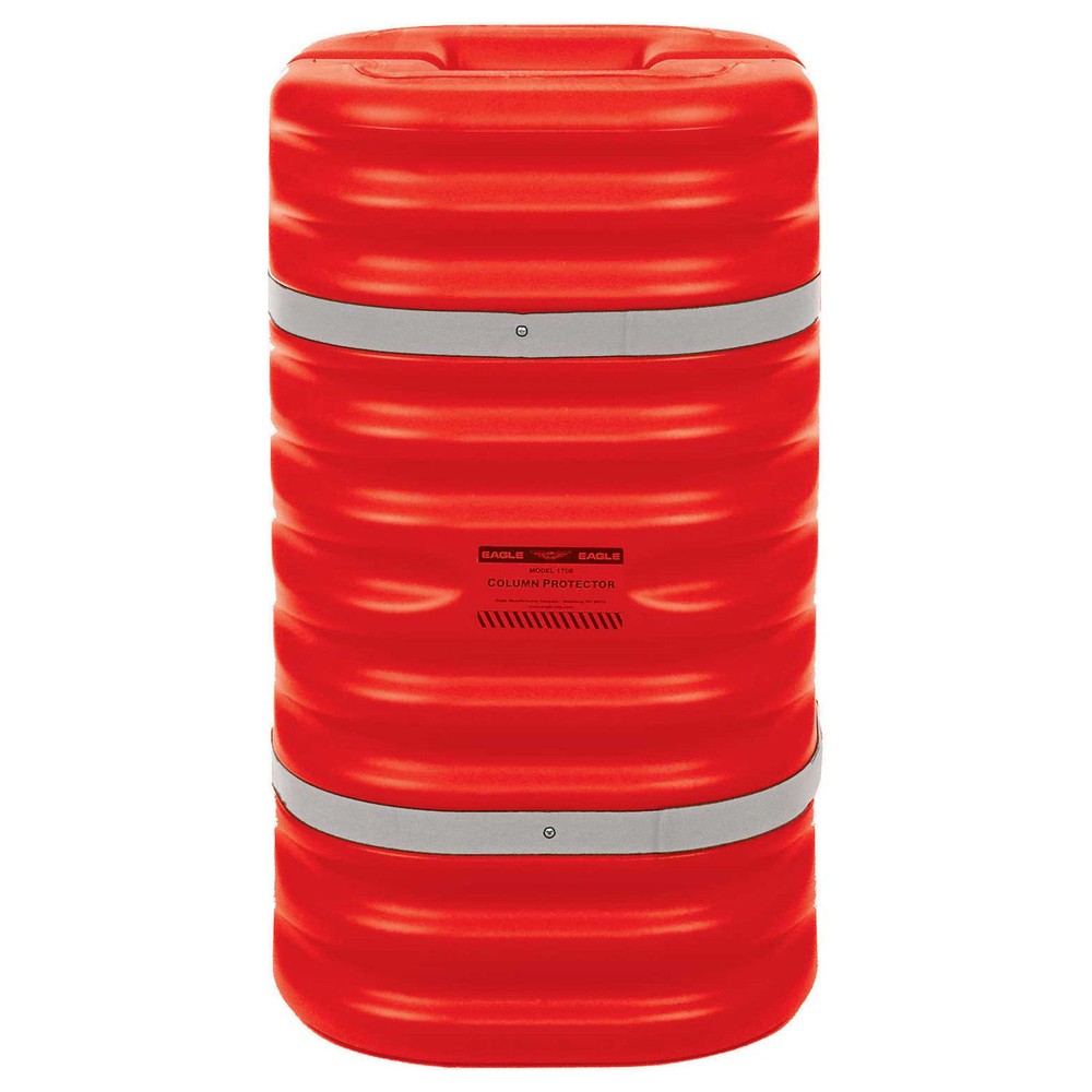 8" Column Opening Orange Eagle Column Protector 1708OR