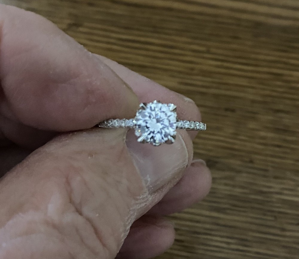Sterling CZ Ring