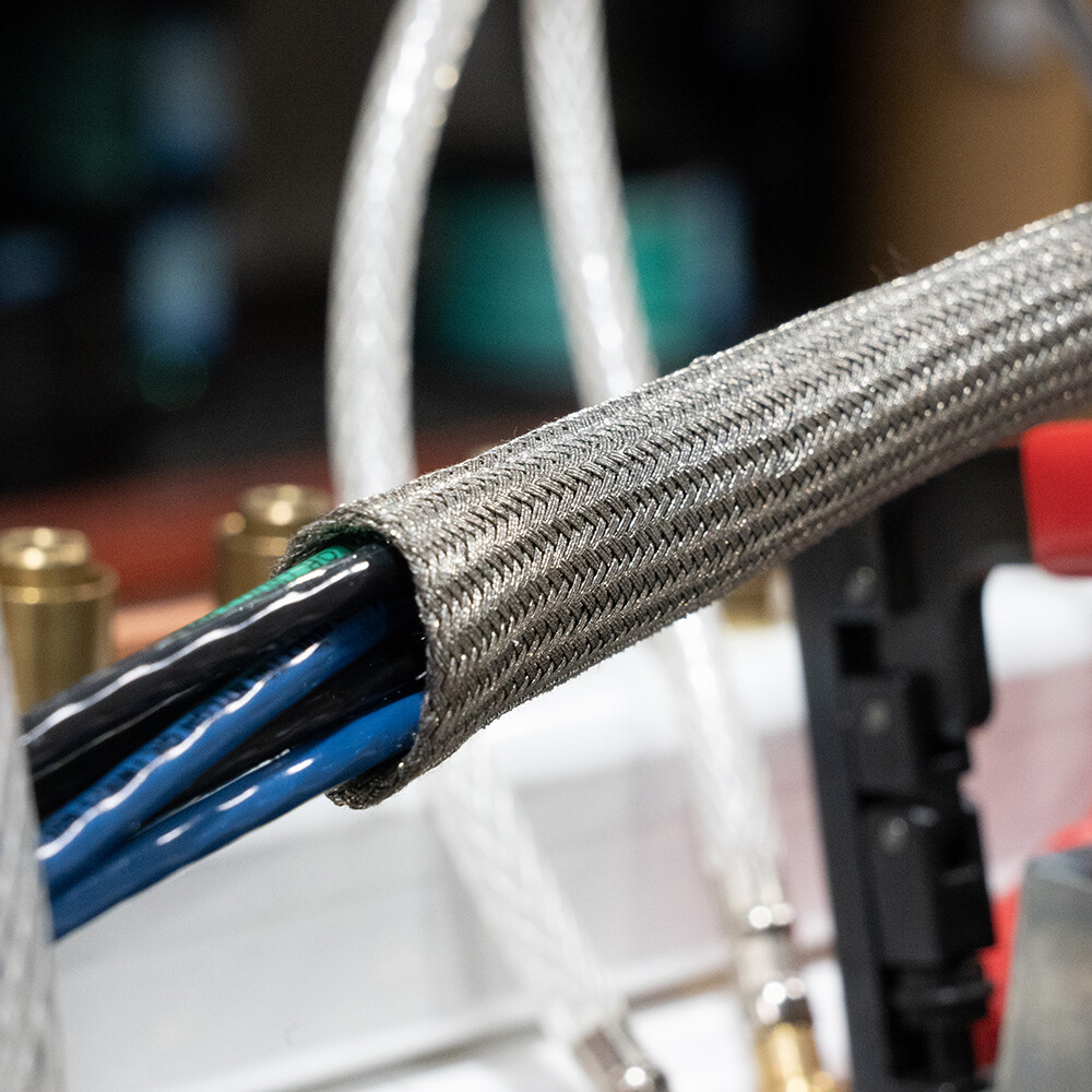 Tinned Copper Wire Shielding Ground Straps Braided Electrical Core Cable Sleeves