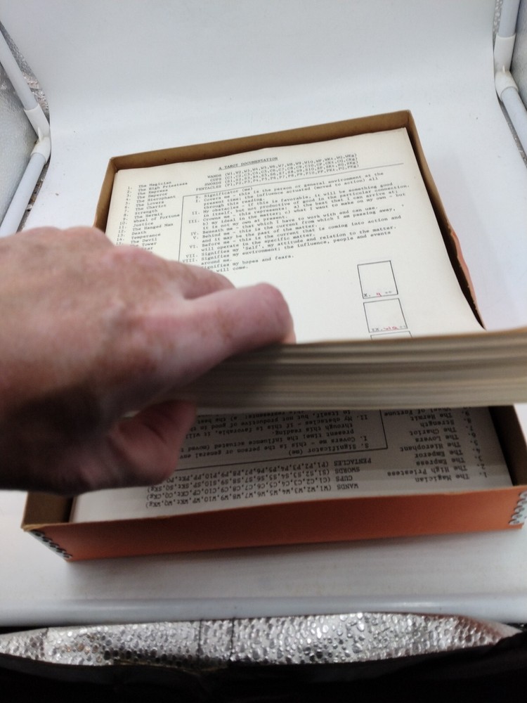 A Stack Of Tarot Documentation
