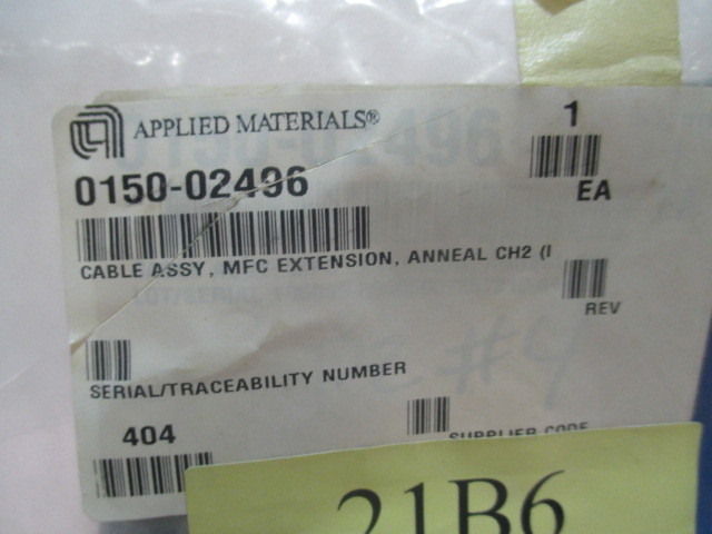 AMAT 0150-02496, Cable Assembly, MFC Extension, ANNEAL CH2. 416247