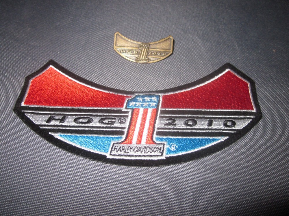 HOG HARLEY OWNERS GROUP HOG 2010 Member PATCH & PIN