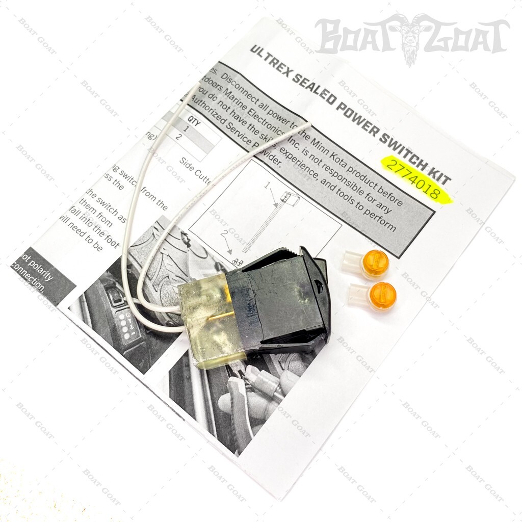 Minn Kota Ultrex Sealed Power Switch Upgrade Kit - On/Off - 2044022 / 2774018
