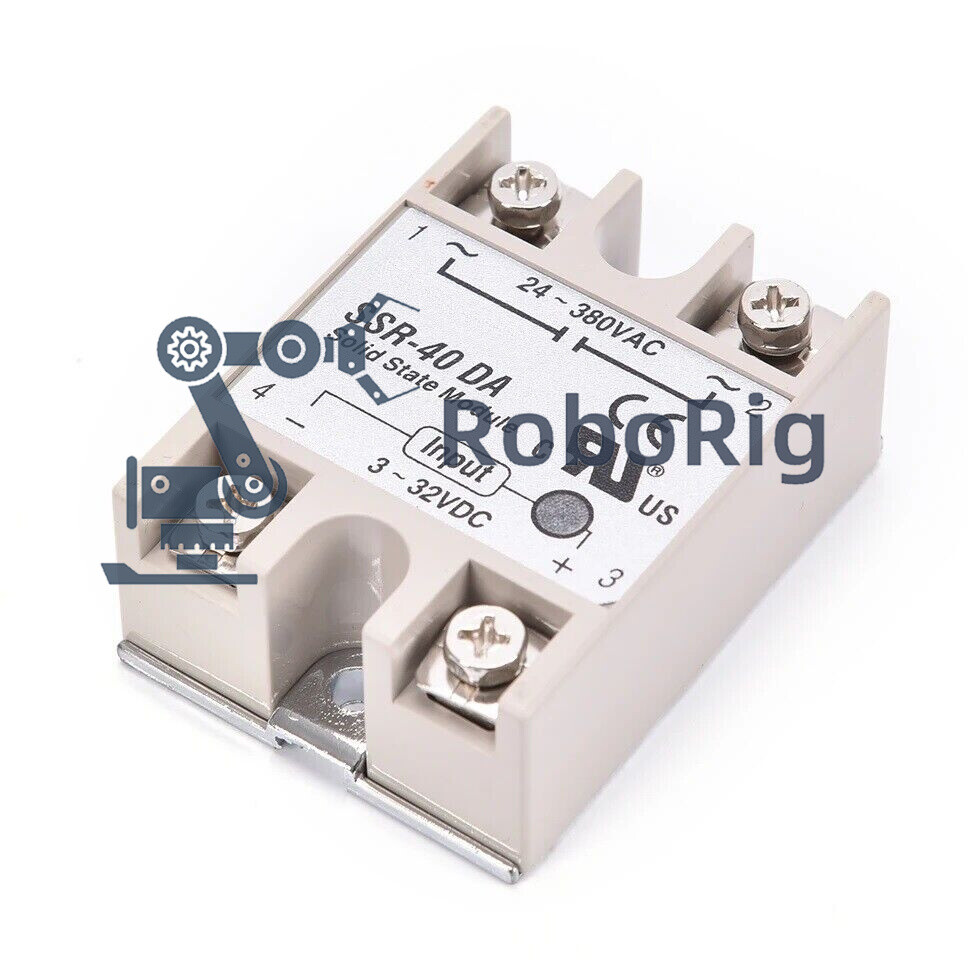 24-380V 40A 3-32V DC SSR-40 DA SOLID STATE RELAY RELAIS HALBLEITERRELAIS MODUL