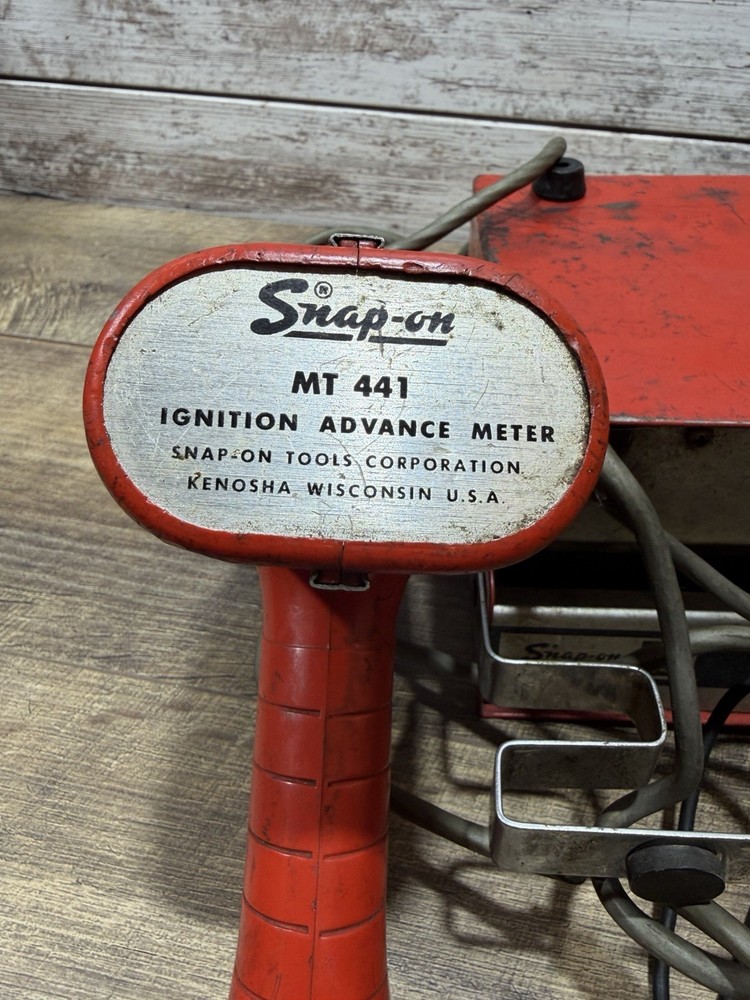 SNAP-ON MT-441 Ignition Advance Meter And Timing Light Kit UNTESTED.