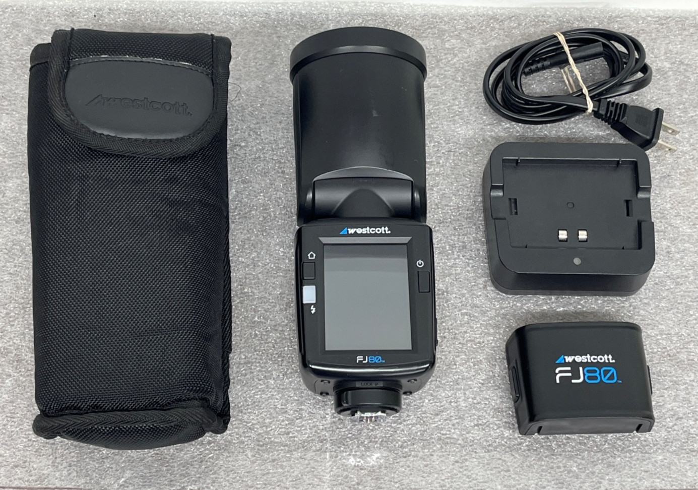 Westcott FJ80 Universal Touchscreen 80Ws Speedlight with battery & Charger