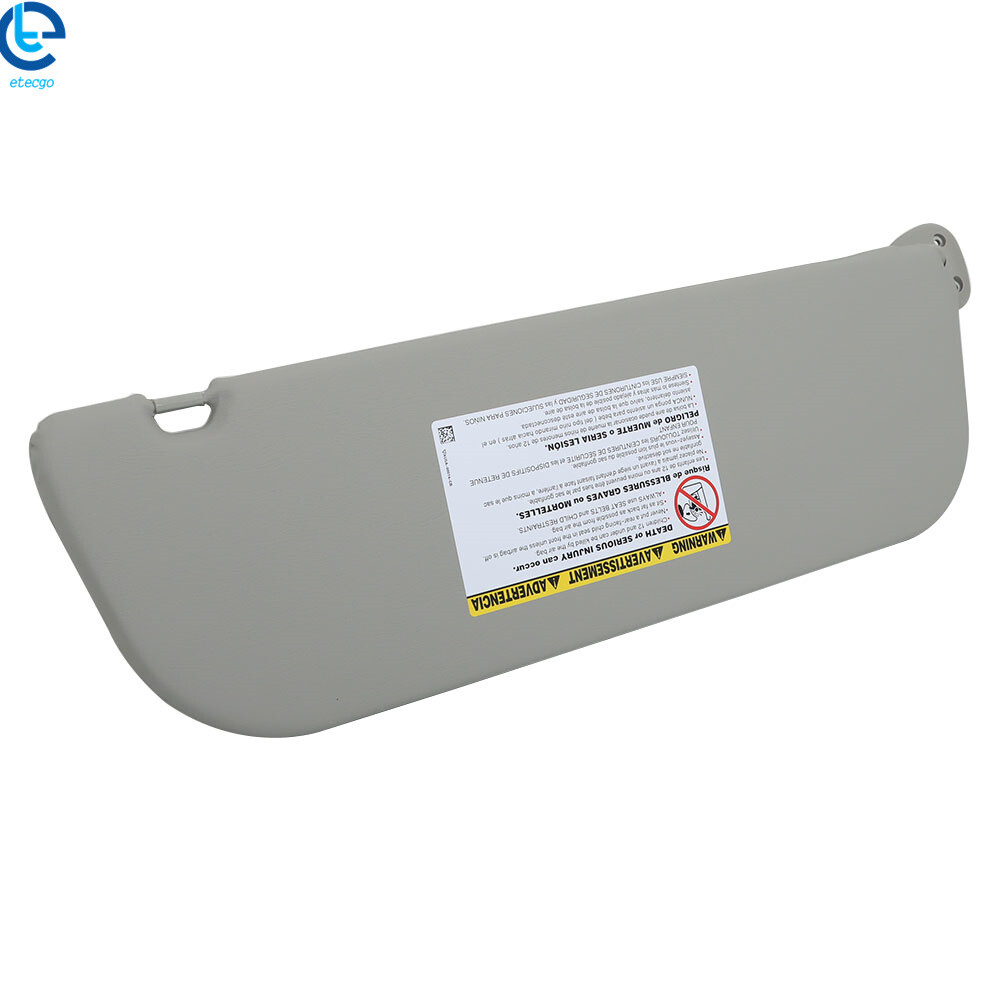 For 2009-2013 2014 Ford E150 E250 E350 Van Sun Visor Gray Left Driver Side