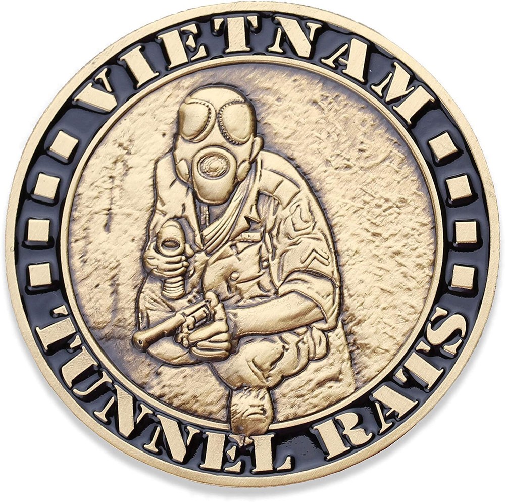 Vietnam Tunnel Rat Challenge Coin