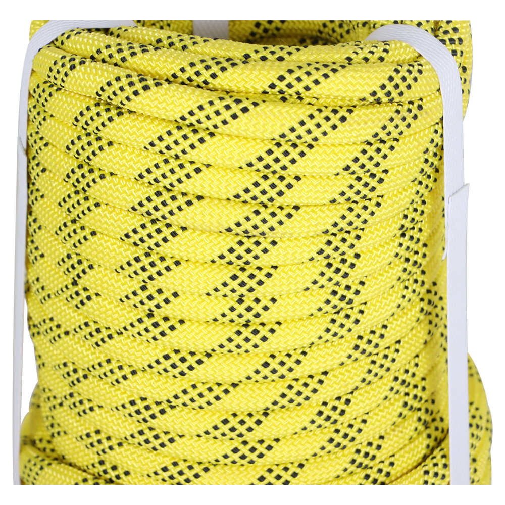 Braided Rope 3/8" X 100' Pulling Rope for Climbing Sailing Camping Swings