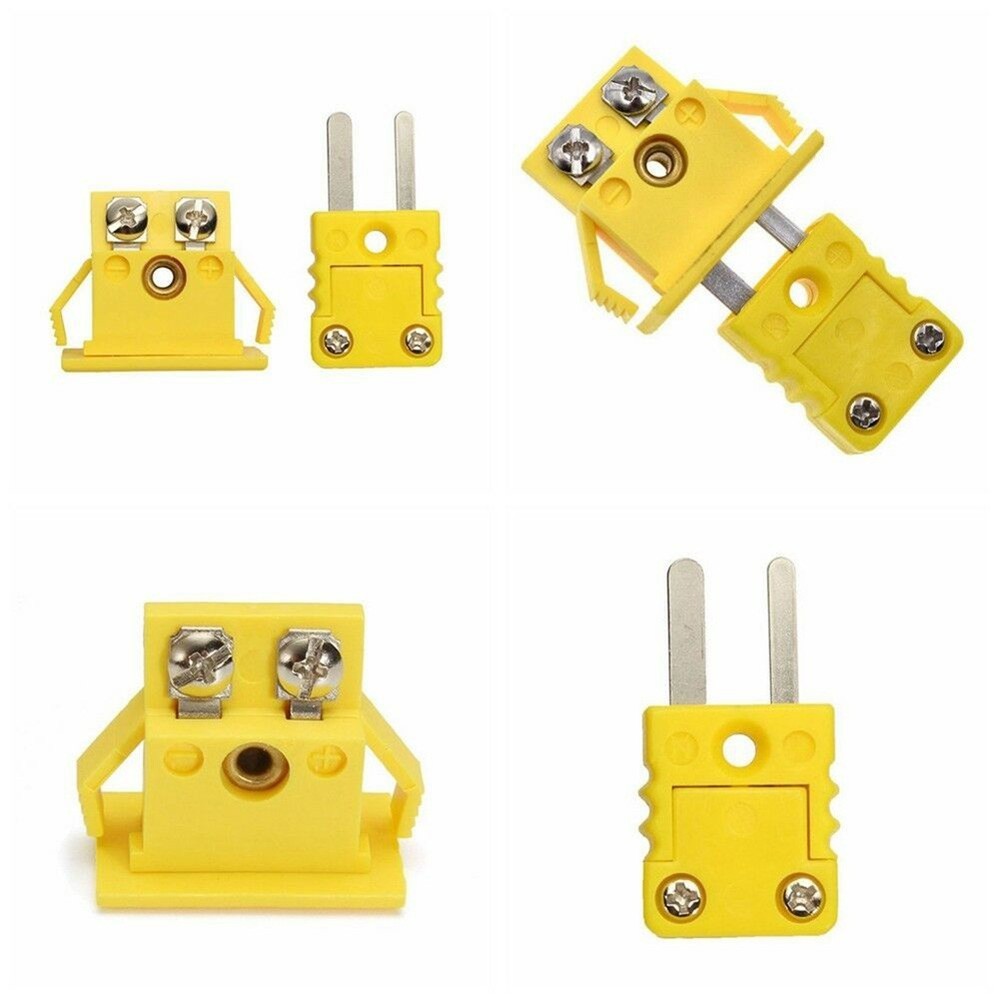 K Type Socket and Alloy Connector Set for Accurate Temperature Sensing