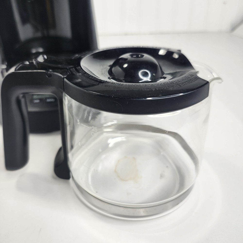 Mr. Coffee Mini Brew 5-Cup Programmable Coffee Maker BVMC-PC05BL1 Timer - Nice