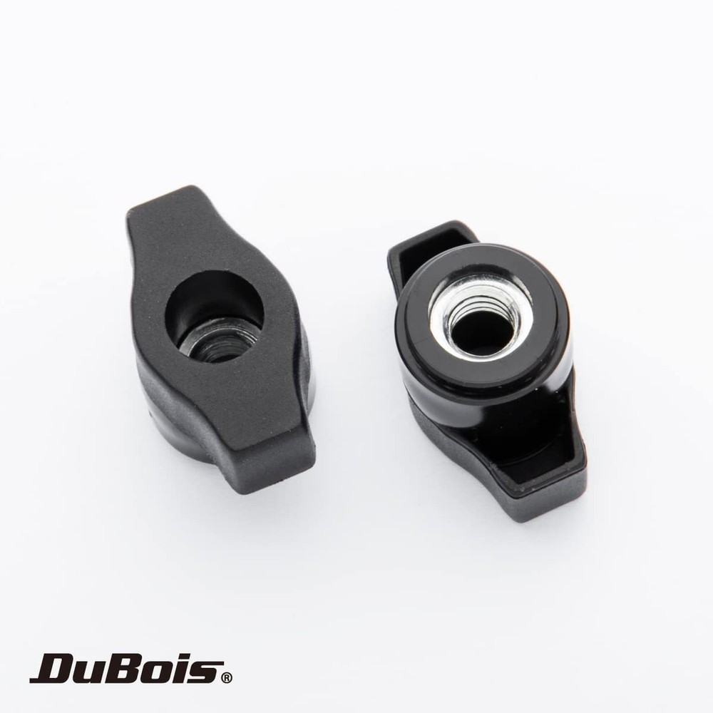DuBois 10 Pack 1/4"-20 Wing Knobs, Threaded Clamping Knobs for T Track & Tabl...