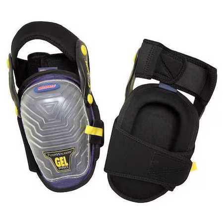 Westward 5Mzr0 Knee Pad, Stabilizer, Foam Pad, Rubber Cap, Hook-And-Loop