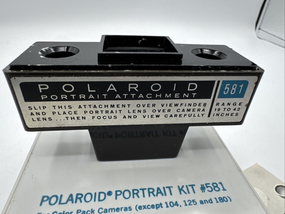 Polaroid Portrait Kit 581 & Diffuser for Polaroid Automatic 230 240 Land Camera