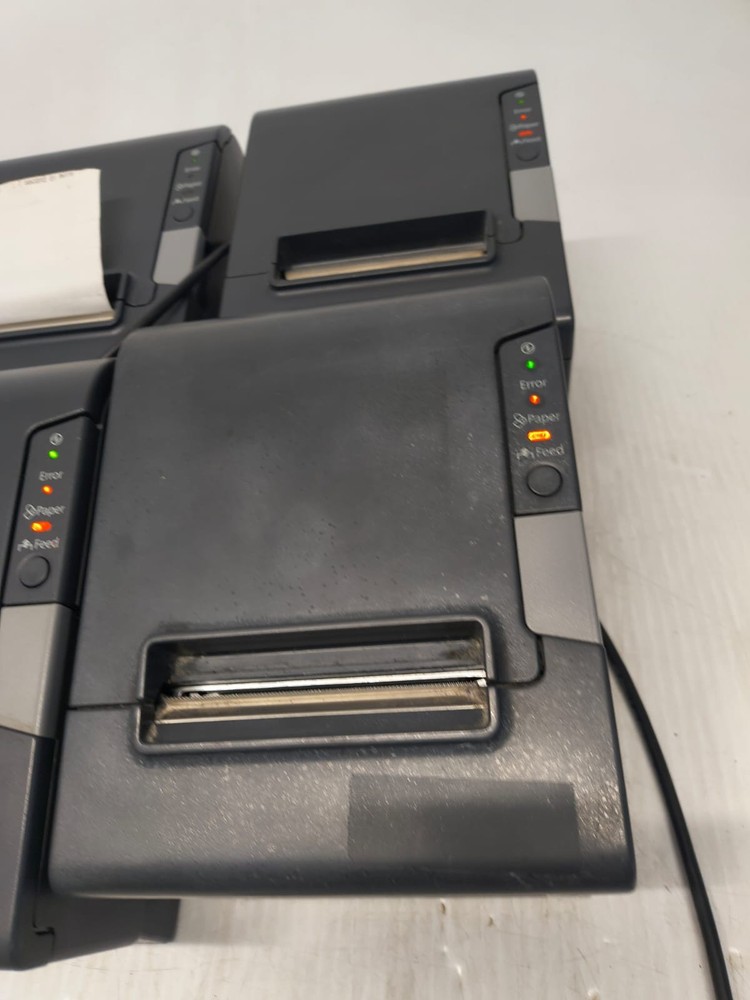 Lot 4 Epson Micros TM-T88V M244A PoS Parallel Thermal Receipt Printer