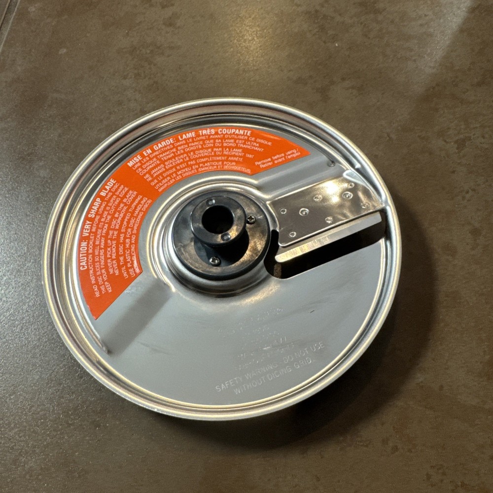 Cuisinart Food Processor FP-13DD Replacement Part - Dicing Disc OPEN BOX