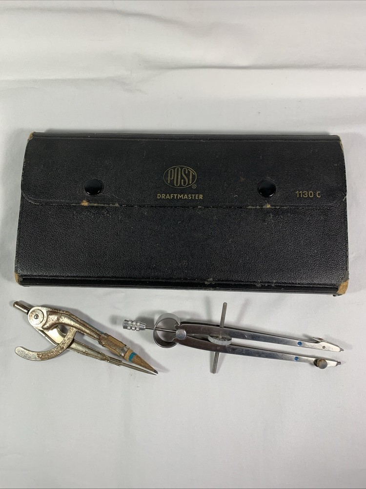 Vintage Frederick Post Draftmaster-1130C w/ original case (Made in Germany)