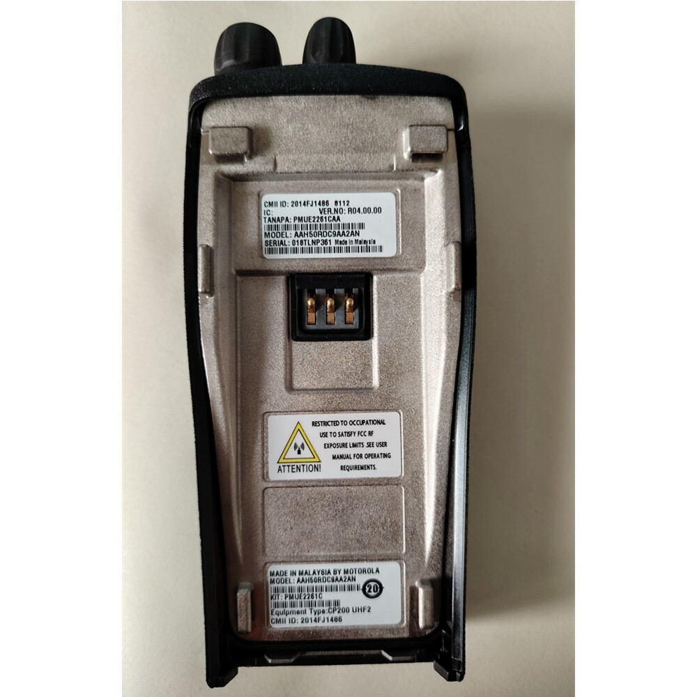 Motorola CP200 UHF 438-470 MHz 16 Channels Analog AAH50RDC9AA2AN