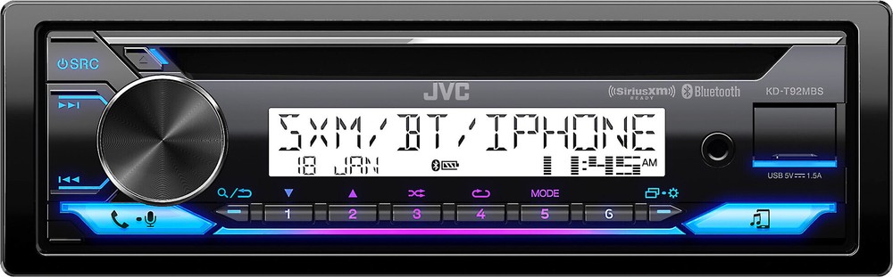JVC KD-T92MBS CD Receiver