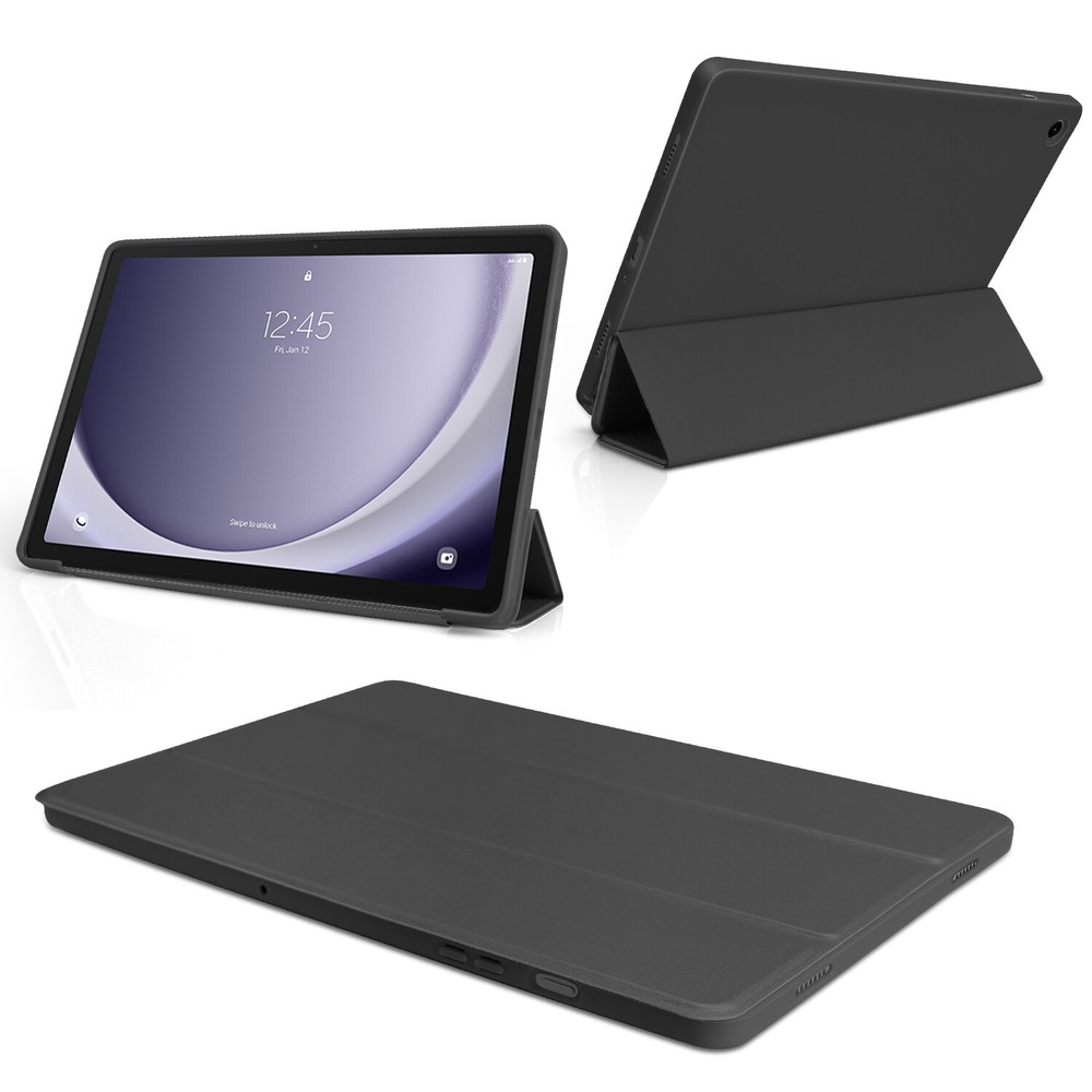 Leather Stand Case for Samsung Galaxy Tab A9+ 11" 2023 - w/ Screen Protector