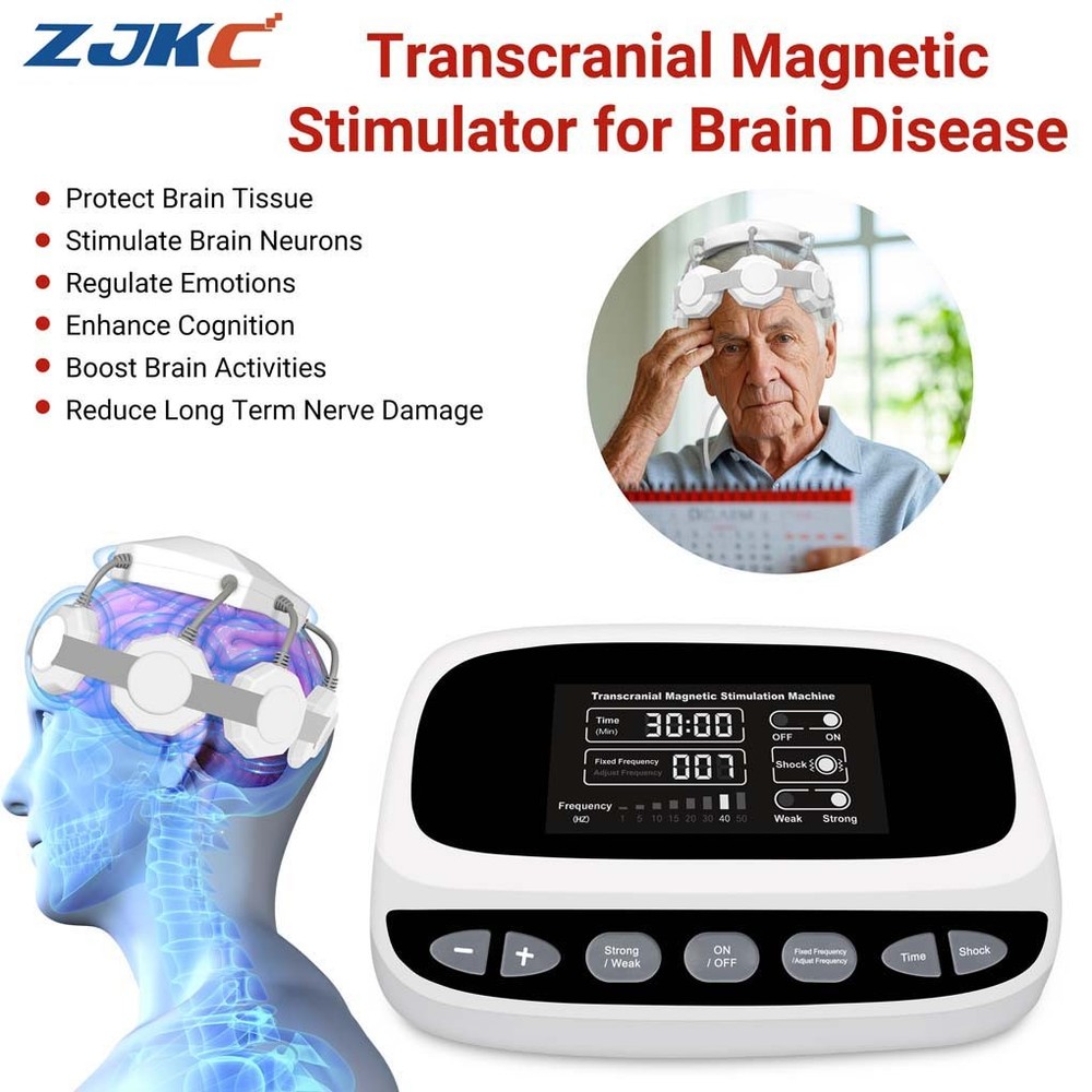 TMS Brain Stimulation Therapy Machine for Depression Anxiety MDD OCD NonInvasive