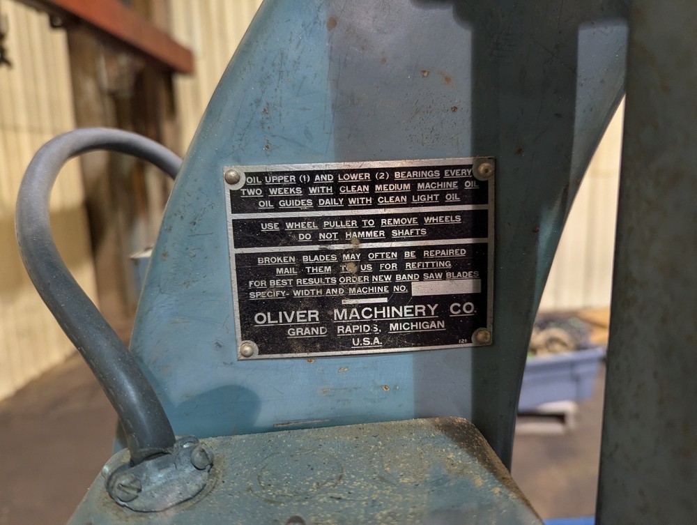 Oliver #217 Band Saw